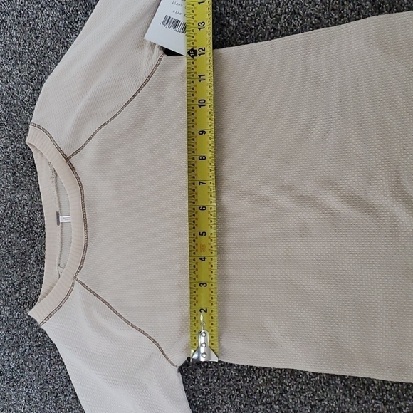 NWT Free People Mix Thermal Cuff Long Sleeve Y2K Top women boho - Picture 8 of 12